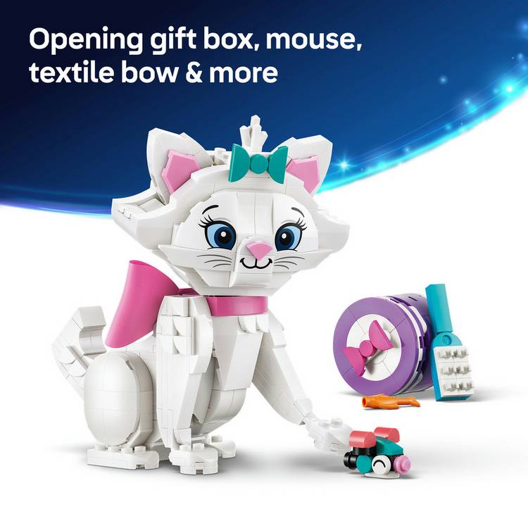 LEGO Disney Marie cat figure 369-piece set (British brand)