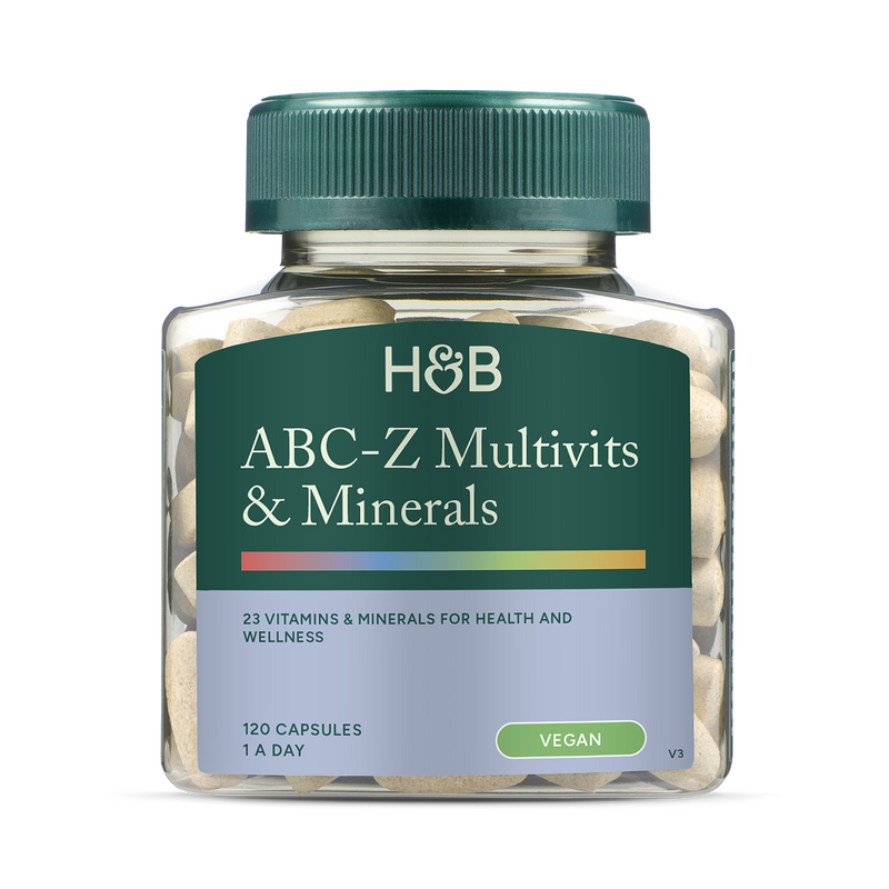 Holland and Barrett ABC to Z Vegan Multivitamins 120 Tablets, UK version