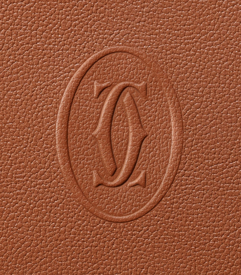 Cartier Must de Cartier leather wallet 9cm x 12cm - British product