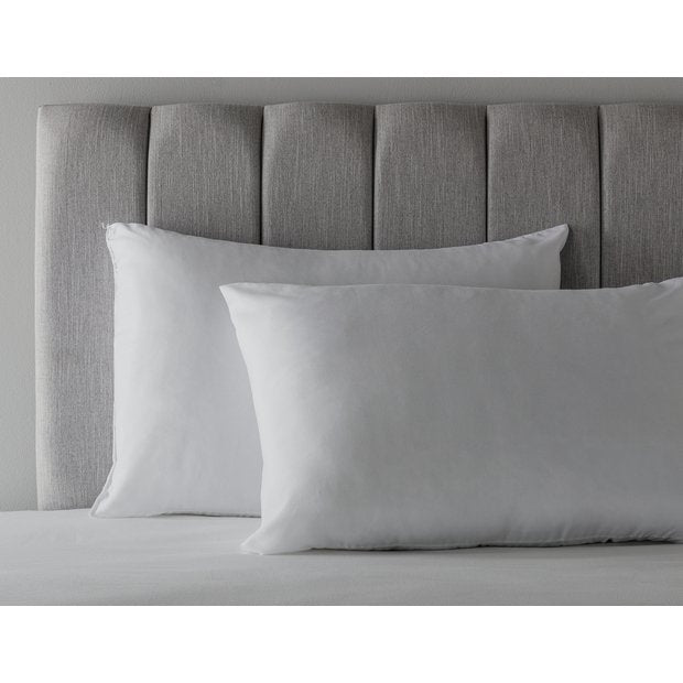 Habitat Supersoft Washable Medium Pillow 2 Pack, UK version