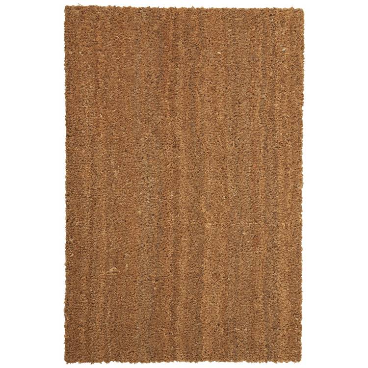 Argos Home plain natural flatweave doormat 40x60cm, British brand