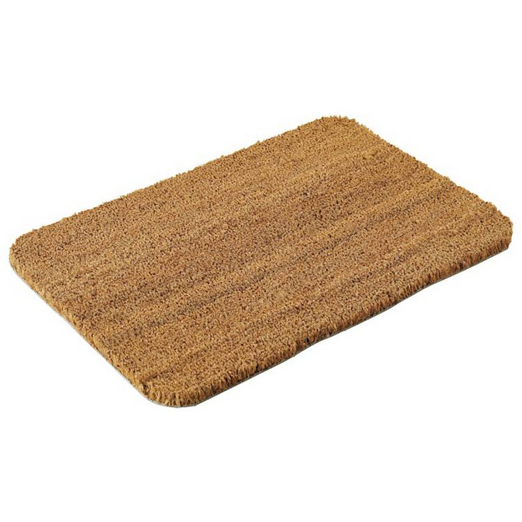 Argos Home plain natural flatweave doormat 40x60cm, British brand