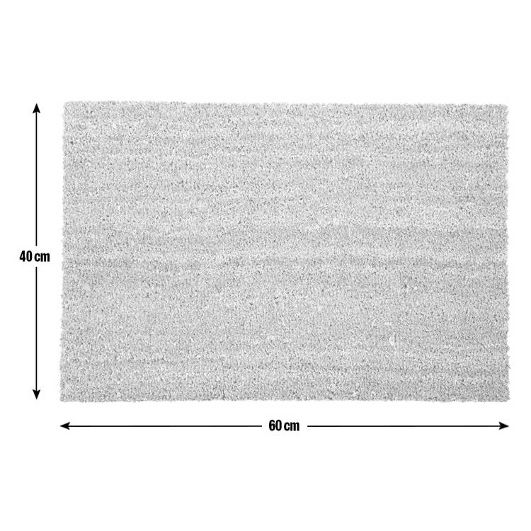 Argos Home plain natural flatweave doormat 40x60cm, British brand