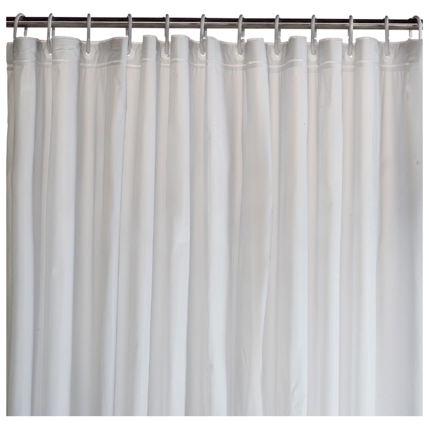 Argos Home Essentials Plain Shower Curtain - White