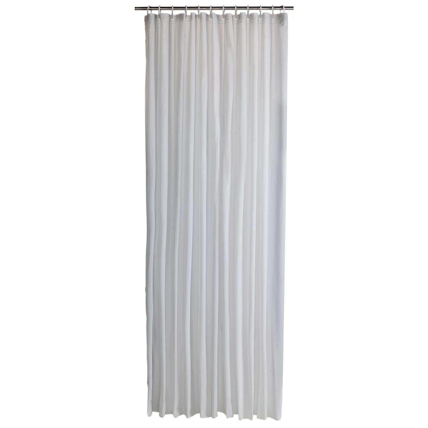 Argos Home Essentials Plain Shower Curtain - White