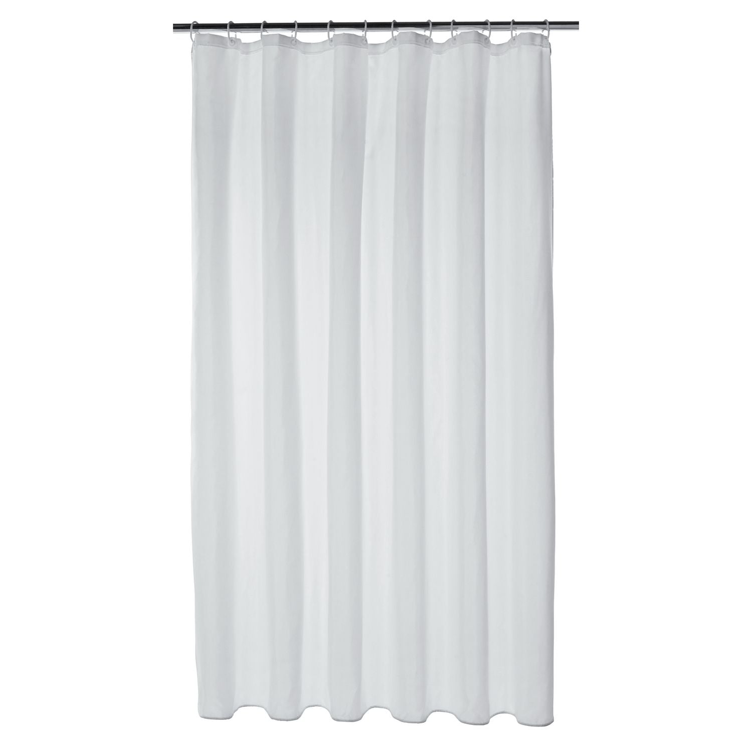 Argos Home Essentials Plain Shower Curtain - White