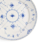 Royal Copenhagen Blue Fluted Half Lace plate 22cm, imported from the UK