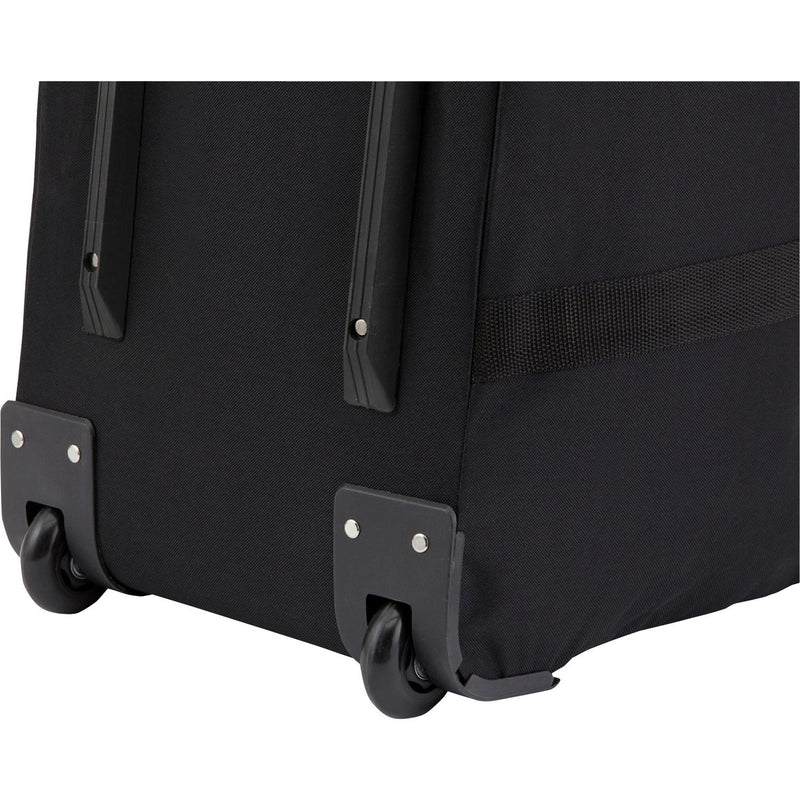 Medium grey wheeled holdall 60L with easy-glide wheels, imported from the UK