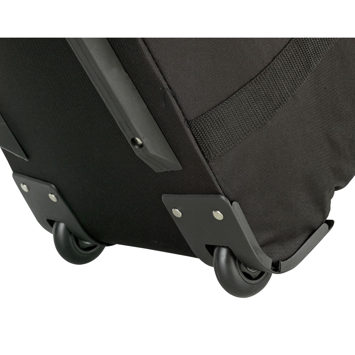 Medium grey wheeled holdall 60L with easy-glide wheels, imported from the UK