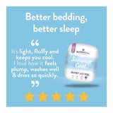 Slumberdown Summer Cool 4.5 Tog duvet single (British brand)