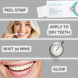 Smile Science Harley Street teeth whitening strips 7 day treatment - British product