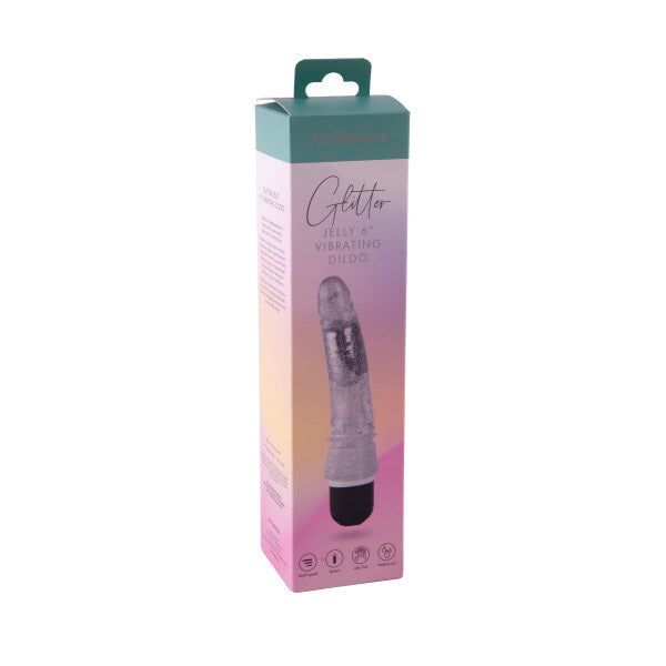Ann Summers glitter jelly vibrating dildo 6 inch from the UK