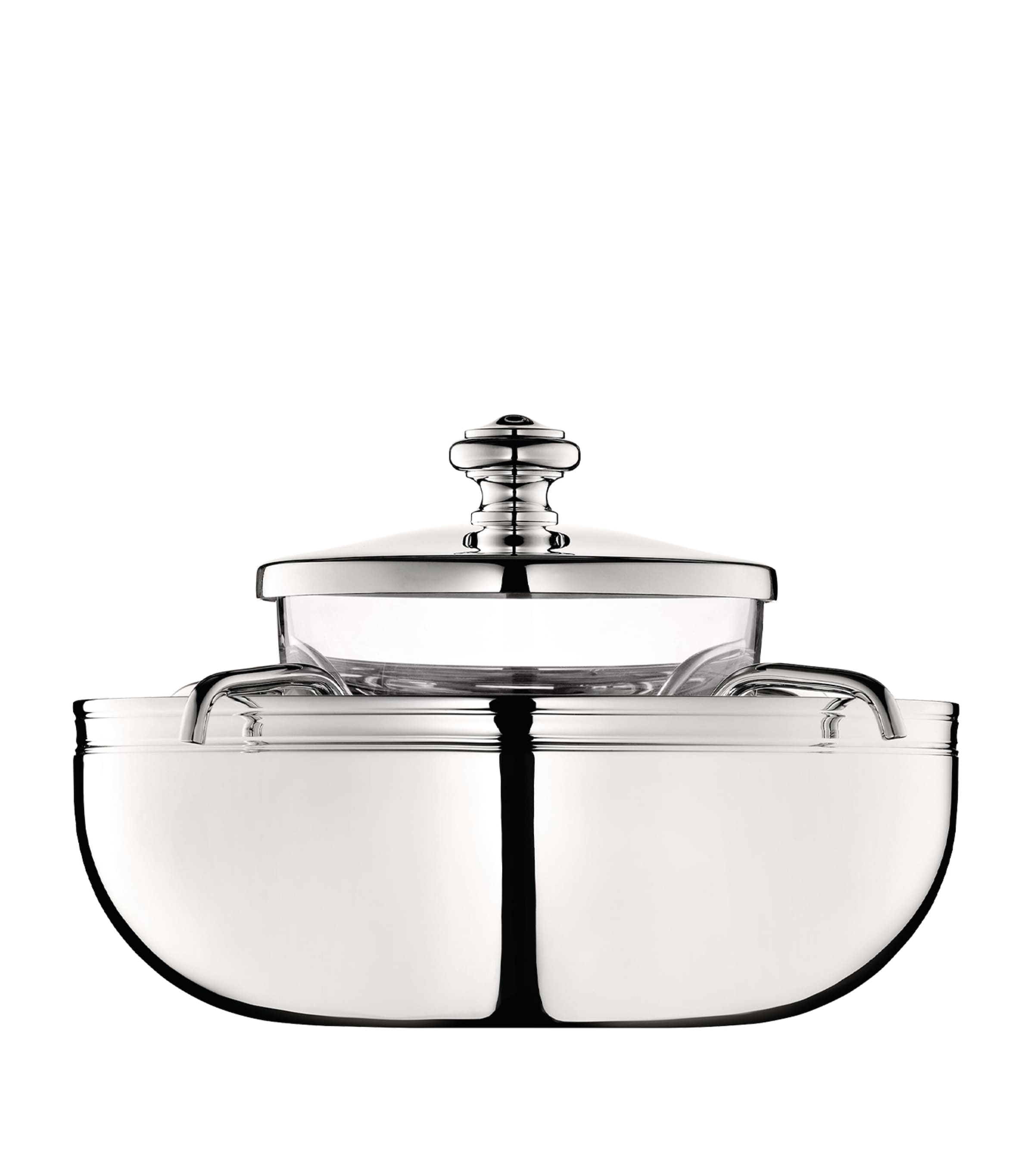 Christofle Albi two-piece caviar set - British product