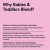 Udo's Choice probiotic powder Babies & Toddlers Blend 75g (British brand)