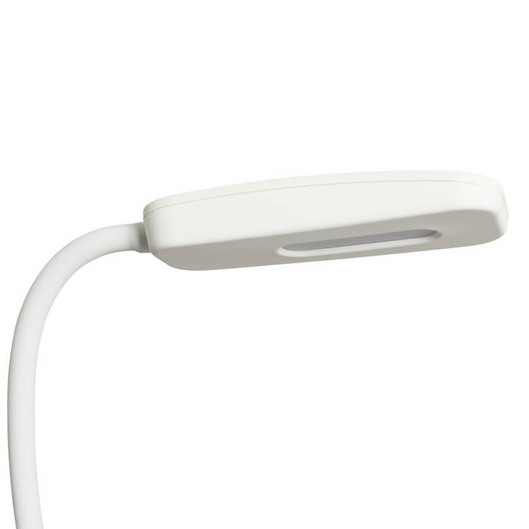 Argos Home Silby soft touch LED desk lamp white (British brand)