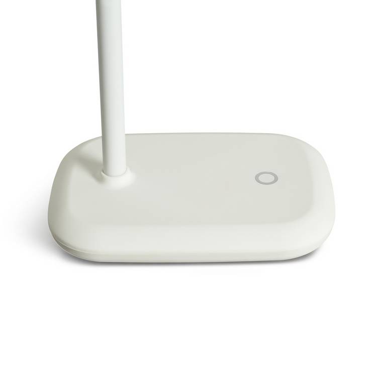 Argos Home Silby soft touch LED desk lamp white (British brand)