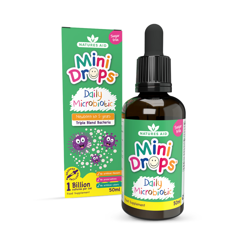 Natures Aid probiotic drops Daily Microbiotic 50ml - British product