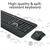 Logitech MK540 wireless mouse and keyboard combo, UK version