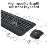 Logitech MK540 wireless mouse and keyboard combo, UK version