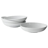 Argos Home pasta bowls super white 22cm, imported from the UK