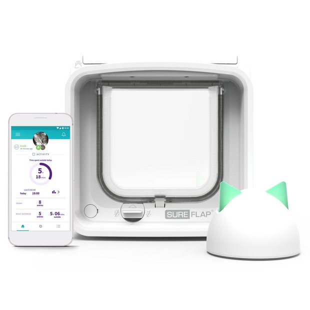 SureFlap cat flap Connect with Hub, imported from the UK