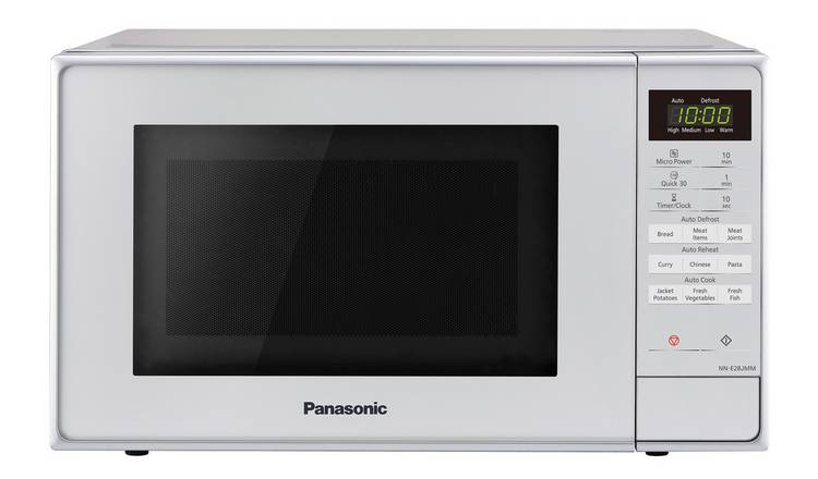 Panasonic 800W Standard 20L Microwave NN-E28JMM - Silver