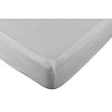 Habitat pure cotton fitted sheet single grey (British brand)