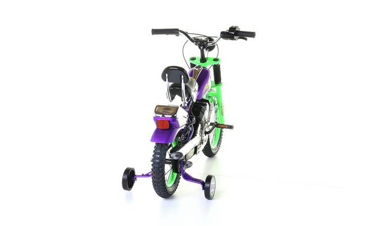 Spike Chopper 14 inch Wheel Size Kids Beginner Bike - Green GOODS Argos