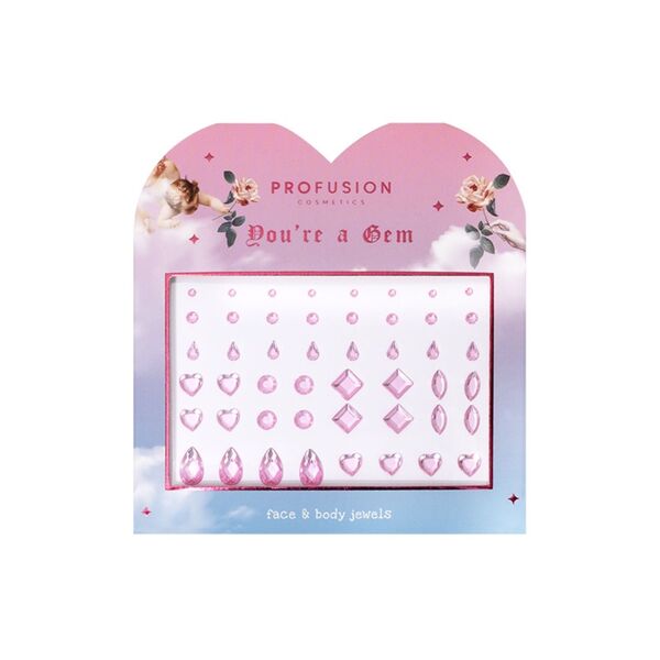 Profusion Cosmetics Dear Cupid face and body jewels, imported from the UK