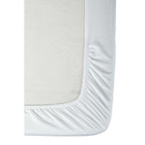 Habitat Cotton 200TC White Extra Deep Fitted Sheet-Superking