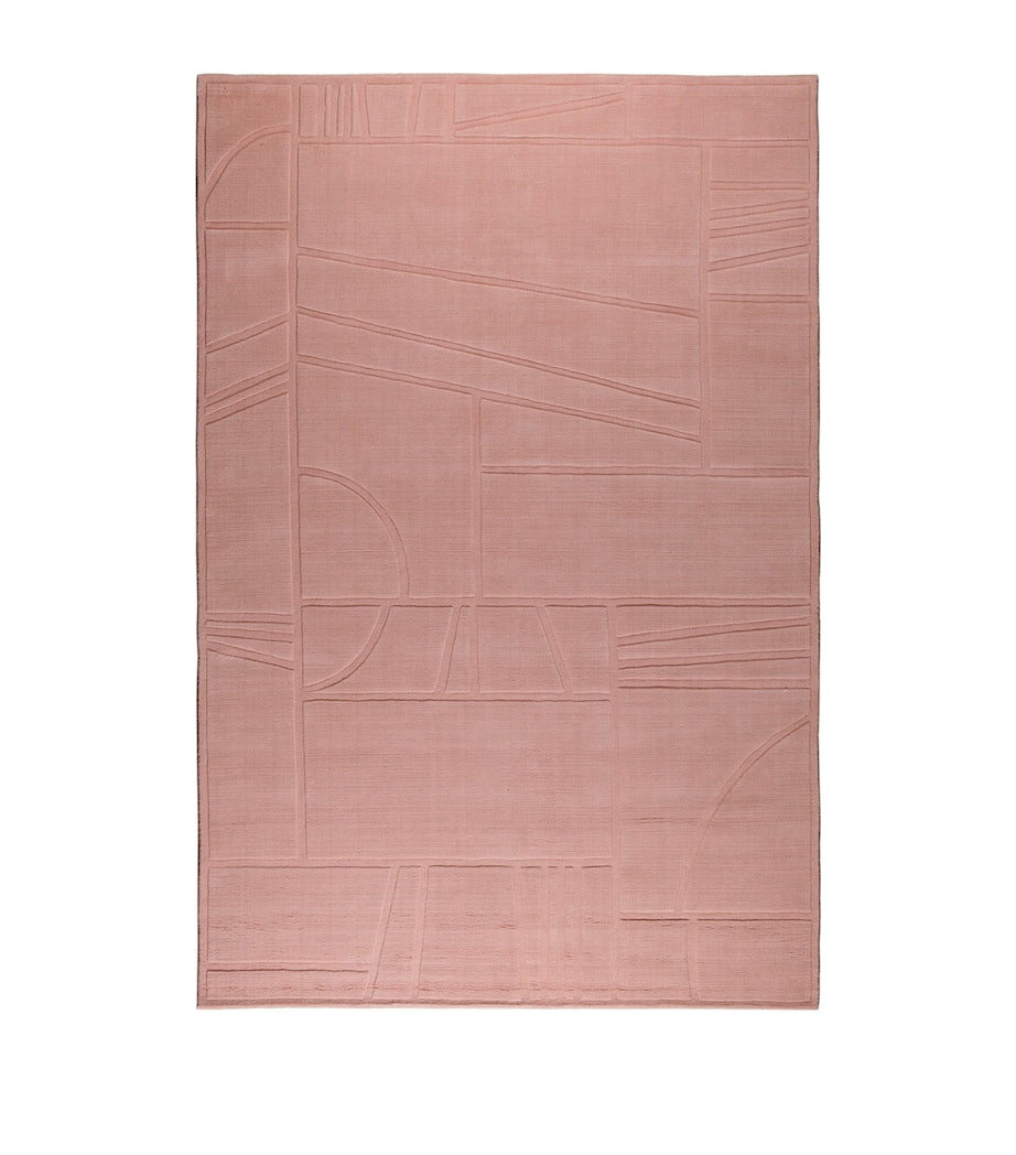 The Rug Company Edo Blush Rug 3.05m x 2.44m - British product