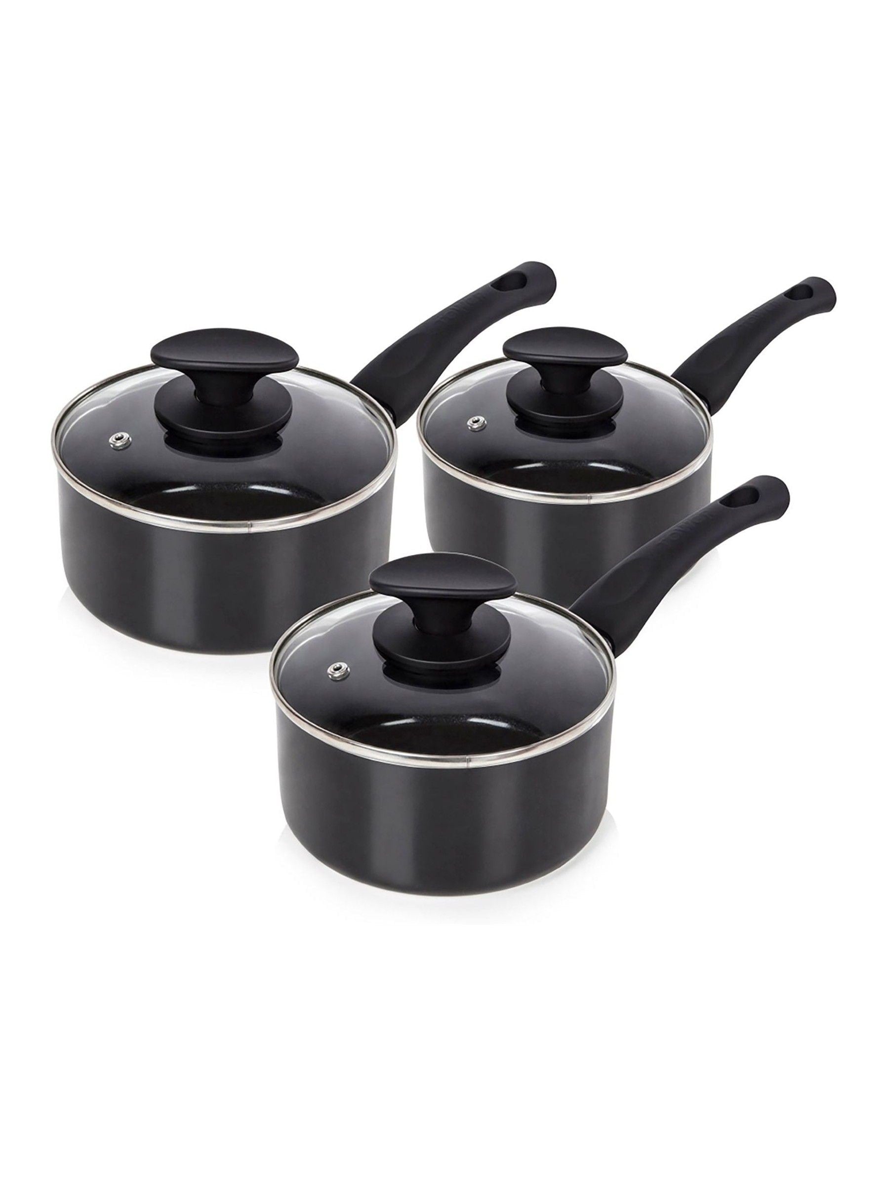Ensemble de 3 casseroles en céramique Tower 16/18/20 cm (marque britannique)