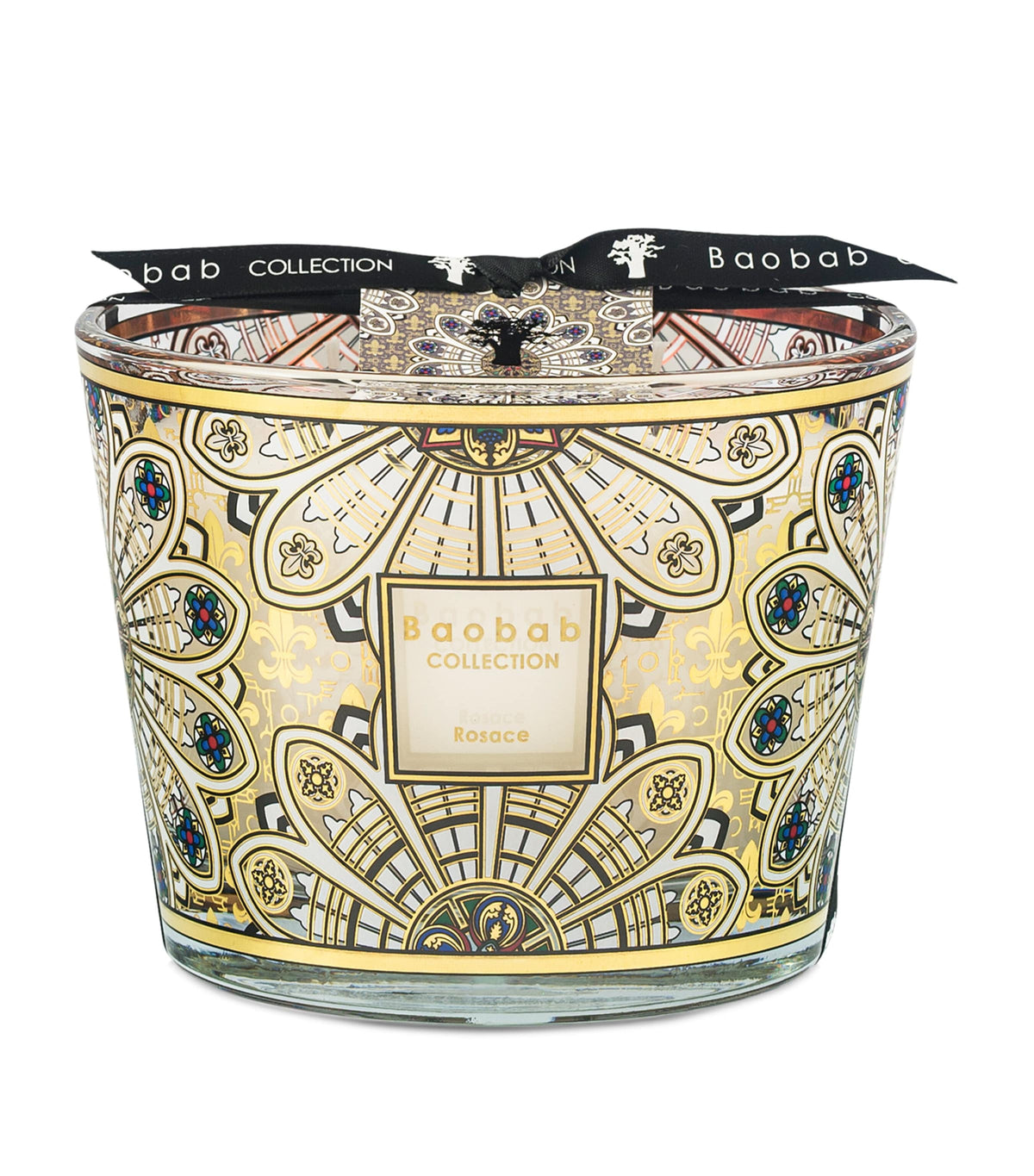 Baobab Collection Rosace pillar candle 500g - British product