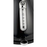 Cookworks pyramid kettle black 1.7 litre - British product
