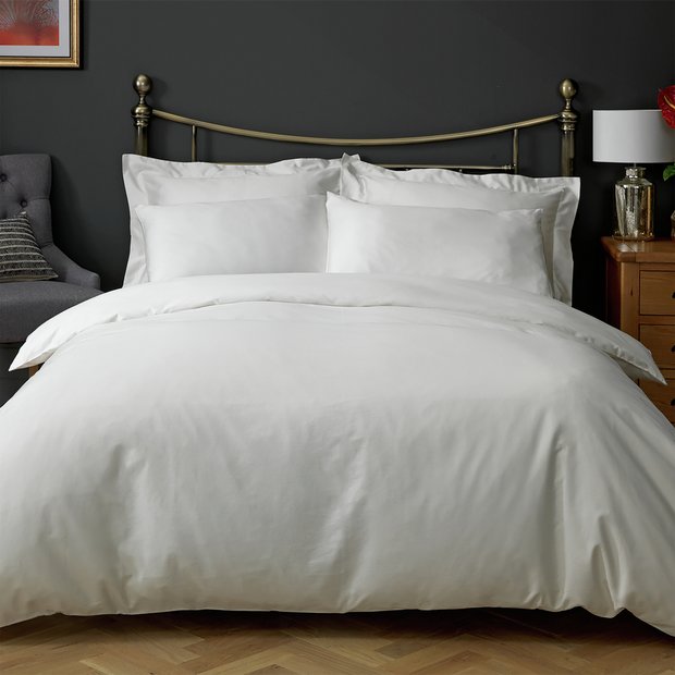 Habitat Egyptian cotton bedding set cream single (British brand)