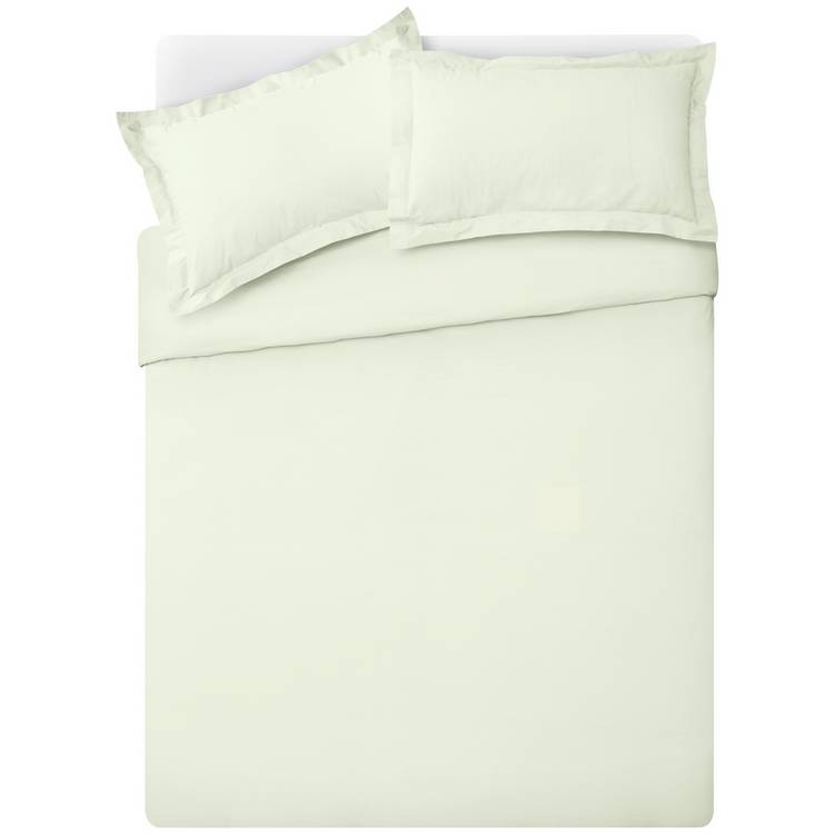 Habitat Egyptian cotton bedding set cream single (British brand)