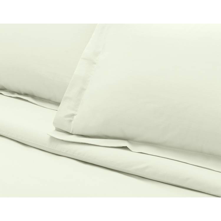 Habitat Egyptian cotton bedding set cream single (British brand)