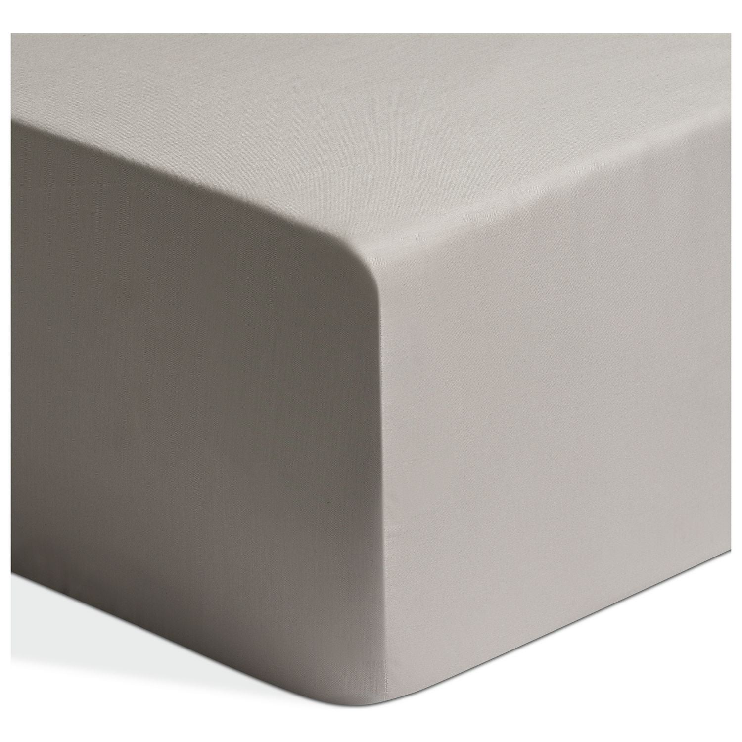 Habitat Egyptian Cotton 400TC Grey Fitted Sheet - Superking