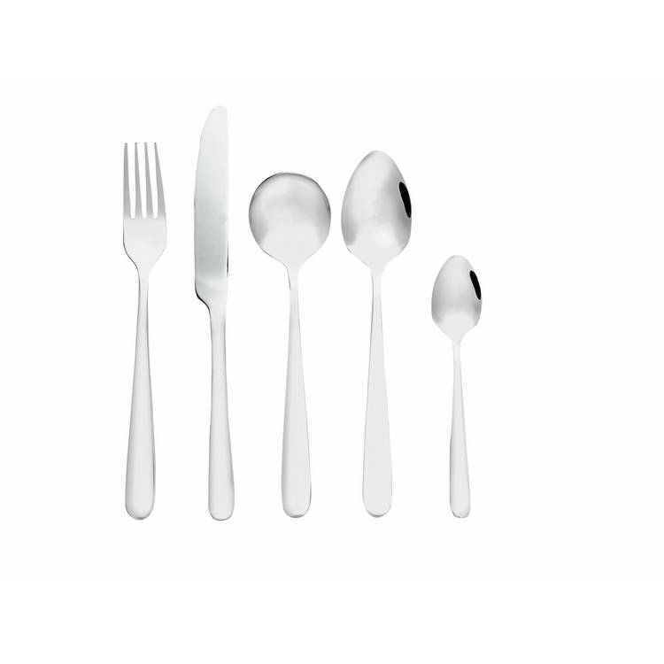 Habitat Curve 30-piece stainless steel cutlery set, imported from the UK