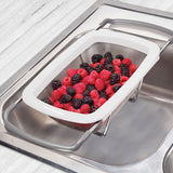 KitchenAid expandable colander in grey, UK version