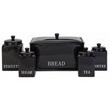 Argos Home Bistro 5-piece ceramic set black (British brand)
