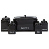 Argos Home Bistro 5-piece ceramic set black (British brand)
