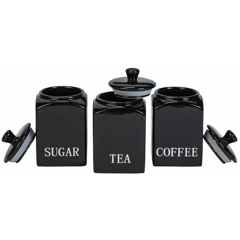 Argos Home Bistro 5-piece ceramic set black (British brand)
