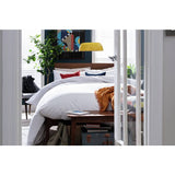 Habitat pure cotton 200TC double bedding set in white, UK version