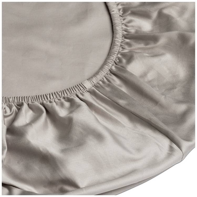 Habitat Egyptian cotton fitted sheet grey single, imported from the UK