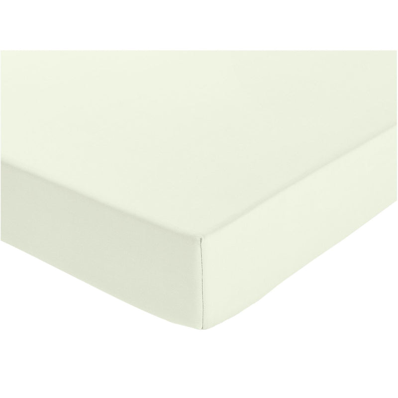 Habitat Cotton 200TC Cream Extra Deep Fitted Sheet - Double