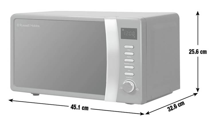 Russell Hobbs Worcester 700W Standard Microwave - Grey GOODS Argos