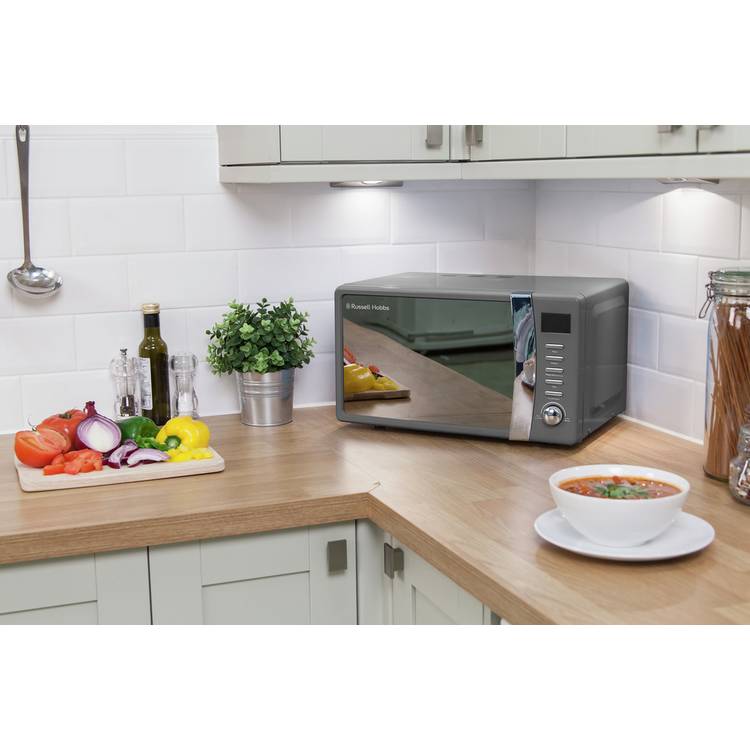 Russell Hobbs microwave 700W 17L grey, UK version
