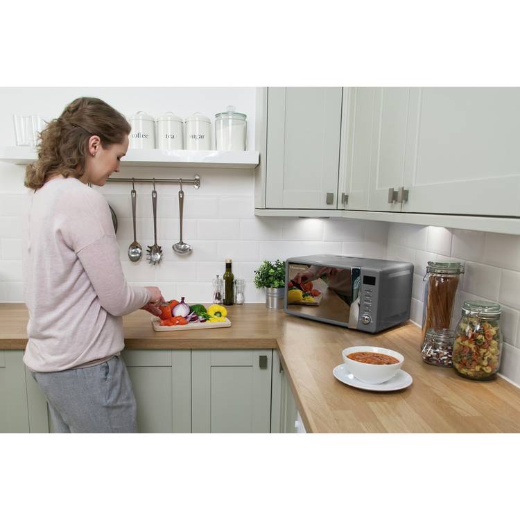 Russell Hobbs microwave 700W 17L grey, UK version