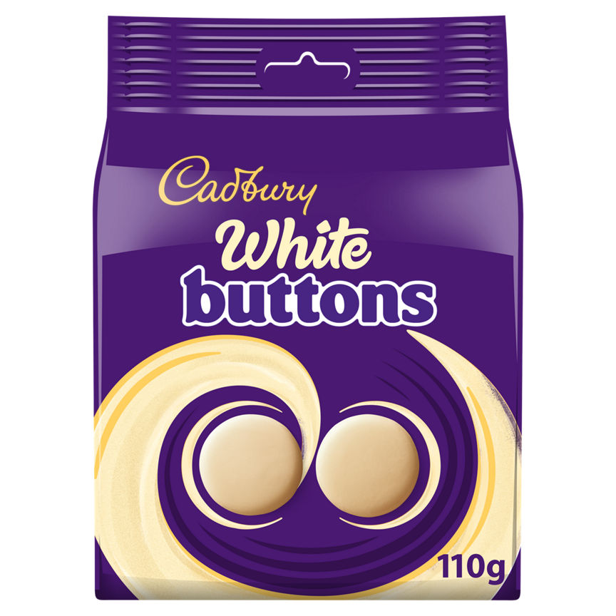 Cadbury White Giant Buttons Chocolate Bag GOODS ASDA   